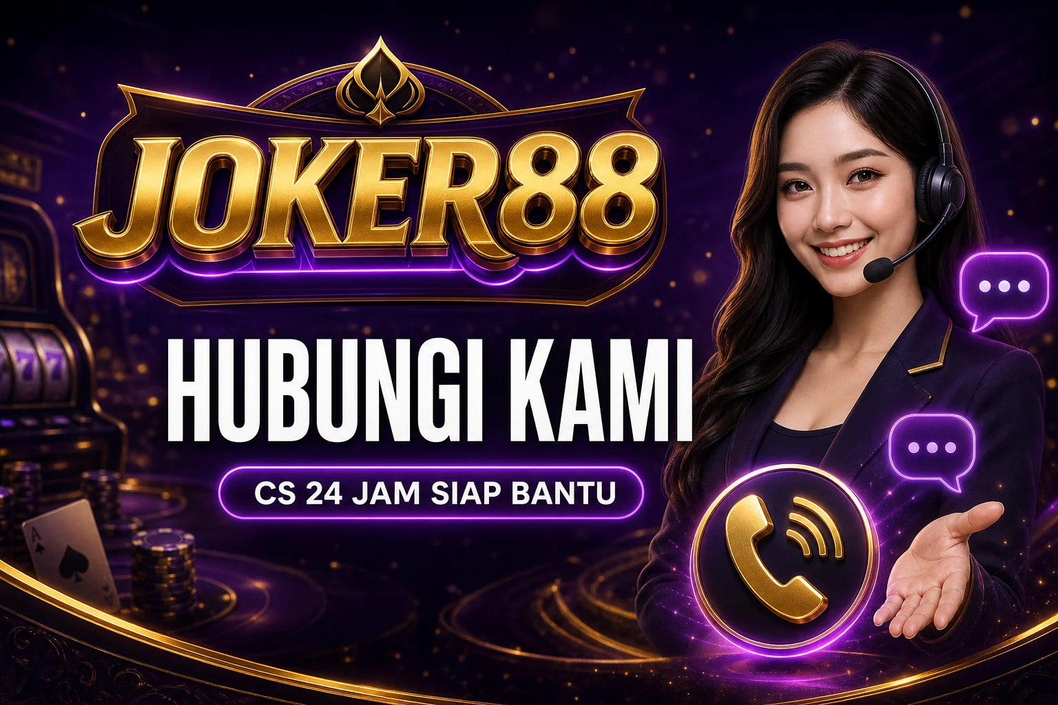 Hubungi Kami JOKER88 Play: Livechat, WhatsApp, dan Telegram Resmi