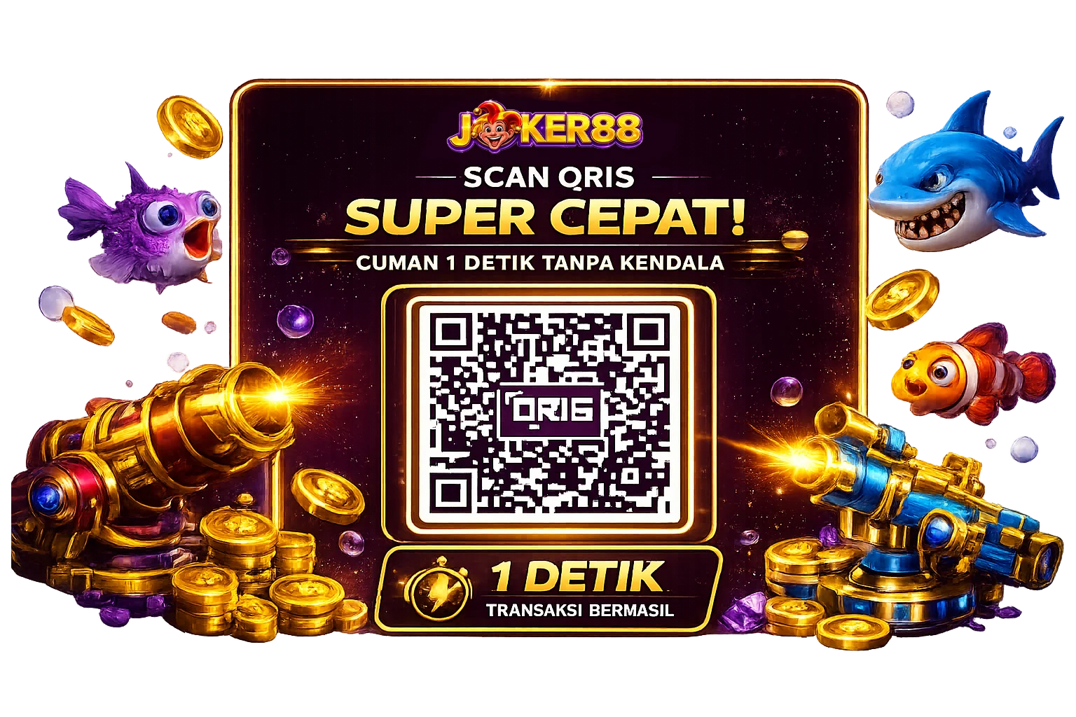 Scan QRIS Super Cepat JOKER88