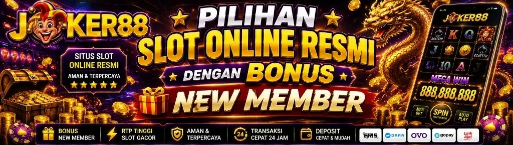 JOKER88 pilihan slot online resmi dengan bonus new member