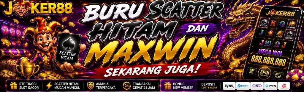 JOKER88 buru scatter hitam dan maxwin